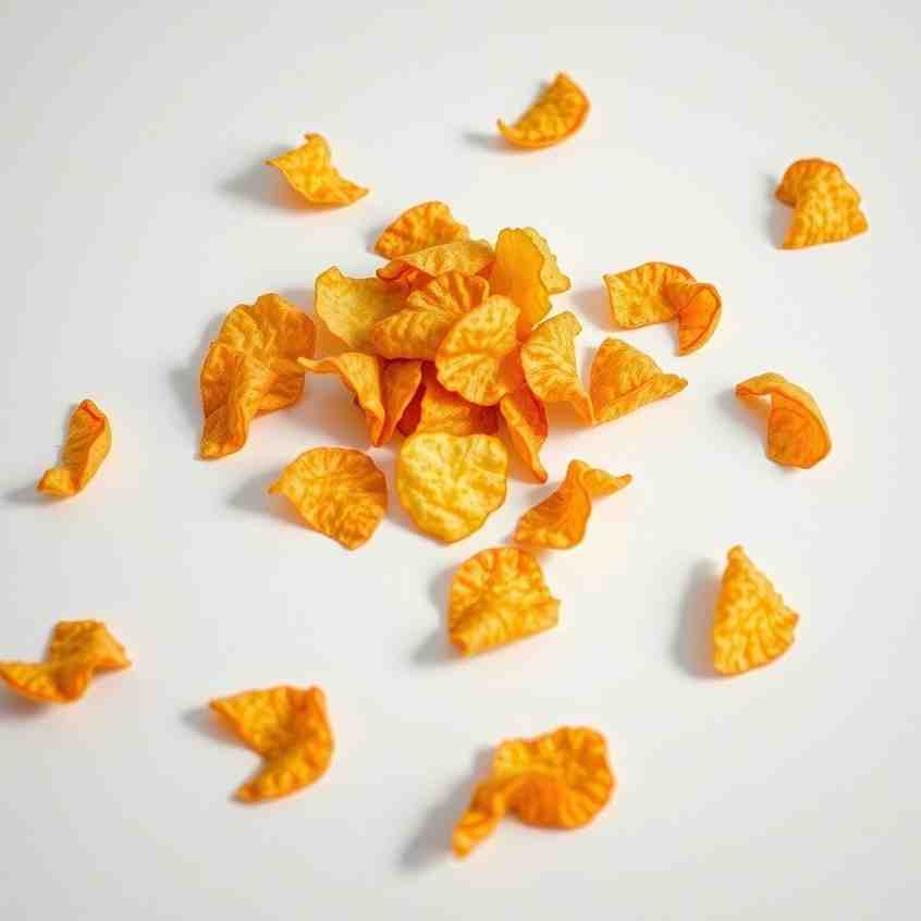 Air Fryer Potato Chips - Maple Ketchup Crunch